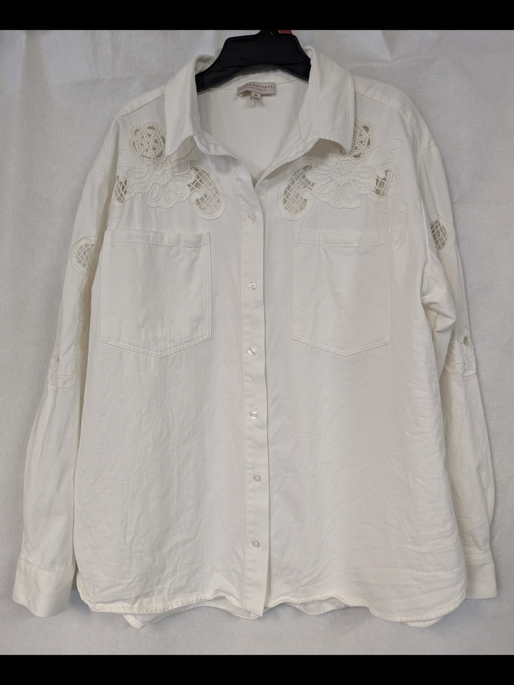 Super Natural By Secret Mission Everly Shirt Jacket - M